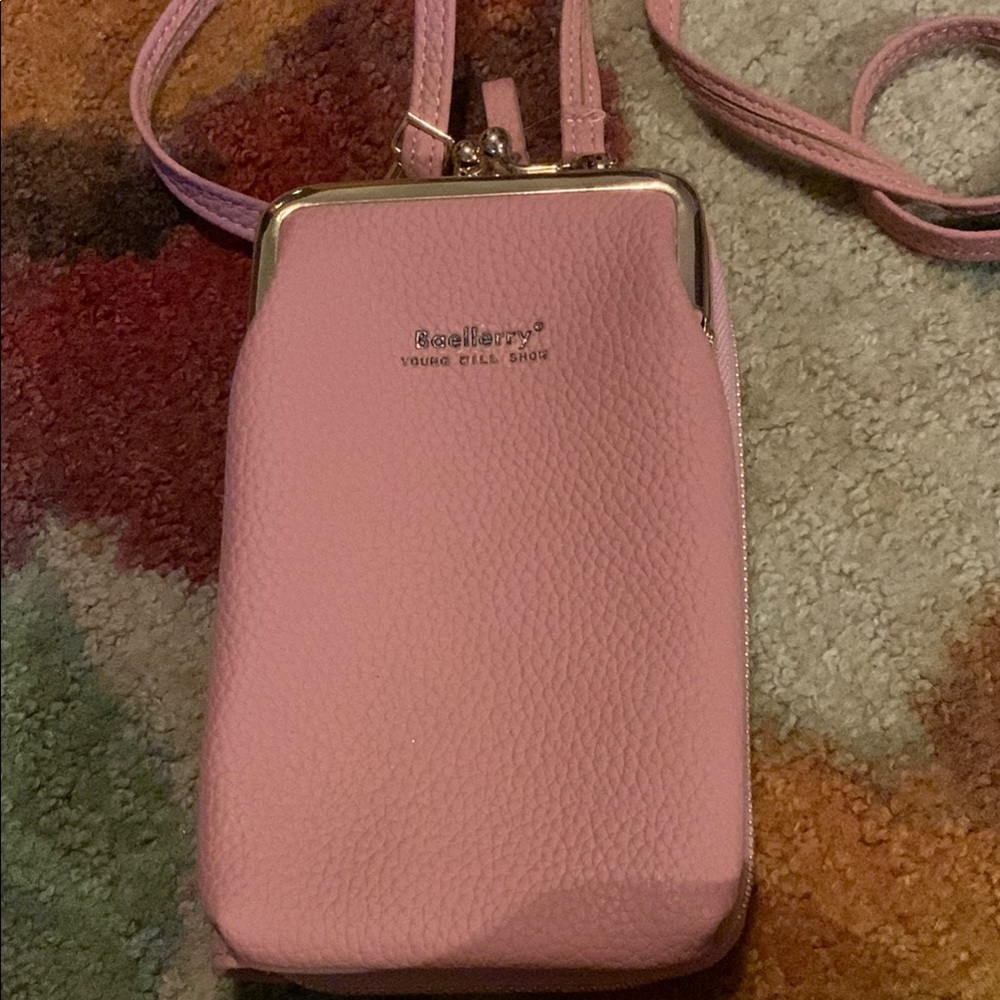 Pink Crossbody Bag
